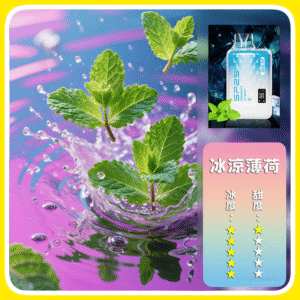SP2S思博瑞GEM9000口一次性拋棄式電子煙【冰薄荷】